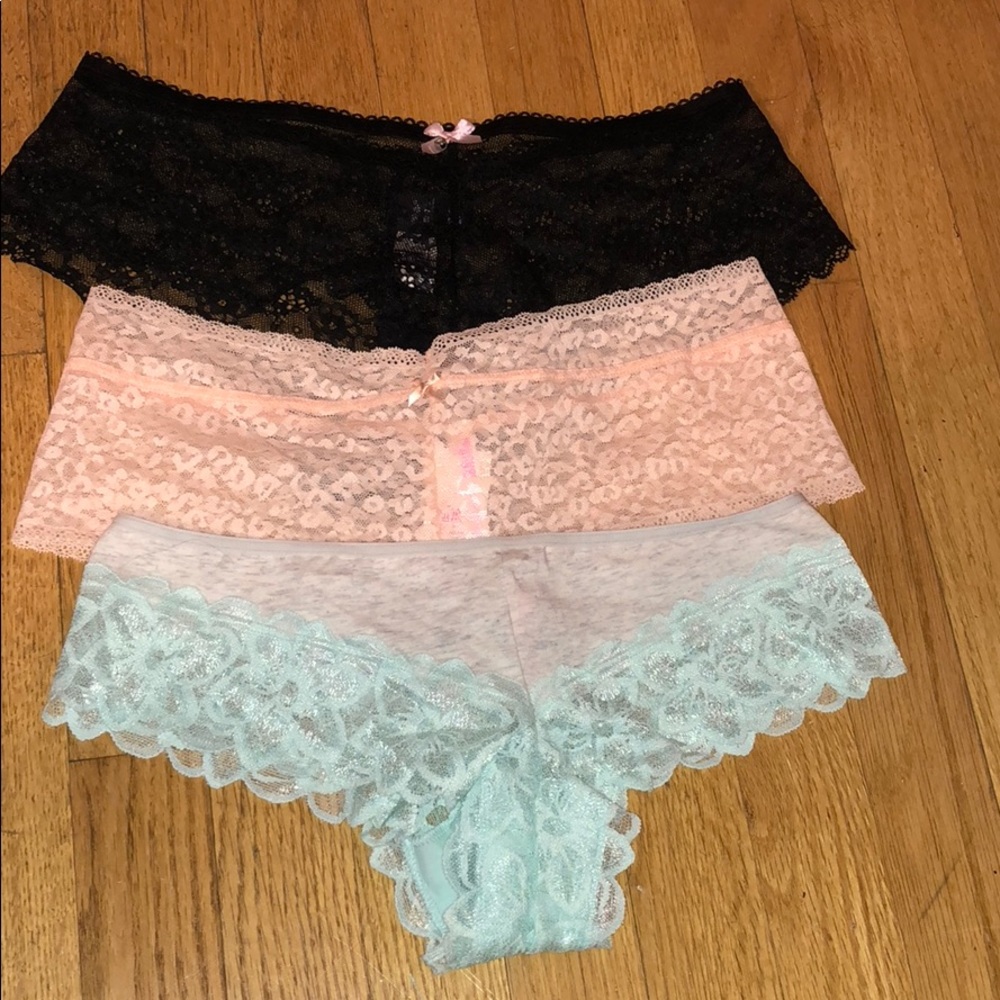 2 Pink VS. & 1 VS underwear